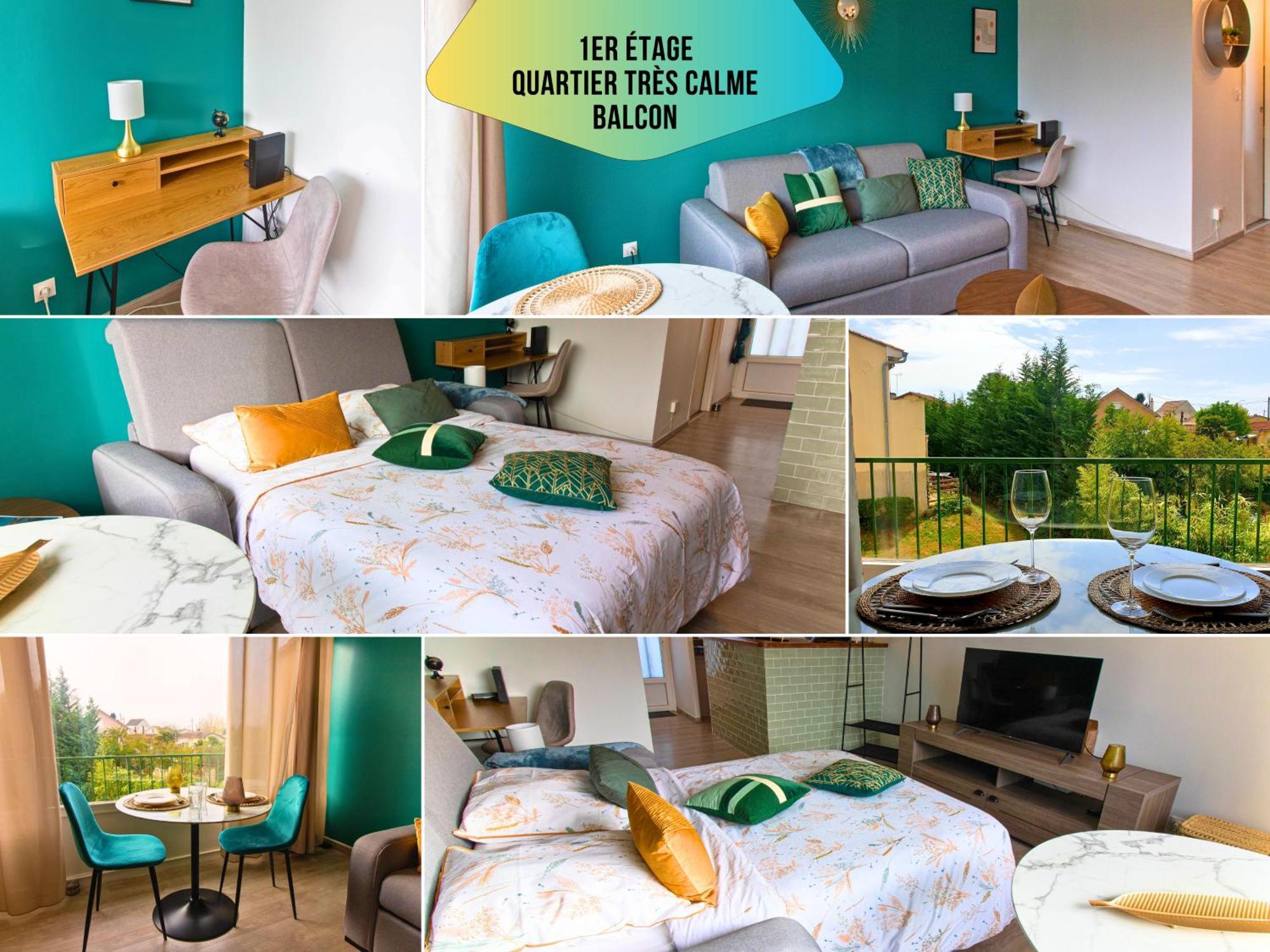 Le Pic'Vert - Free Parking - 400M Hospital - 15Min Train Station & Historic Center - Air Conditionner - Calm & Cosy Бержерак Экстерьер фото